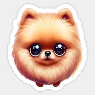 Pet-tacular Pomeranian Sticker